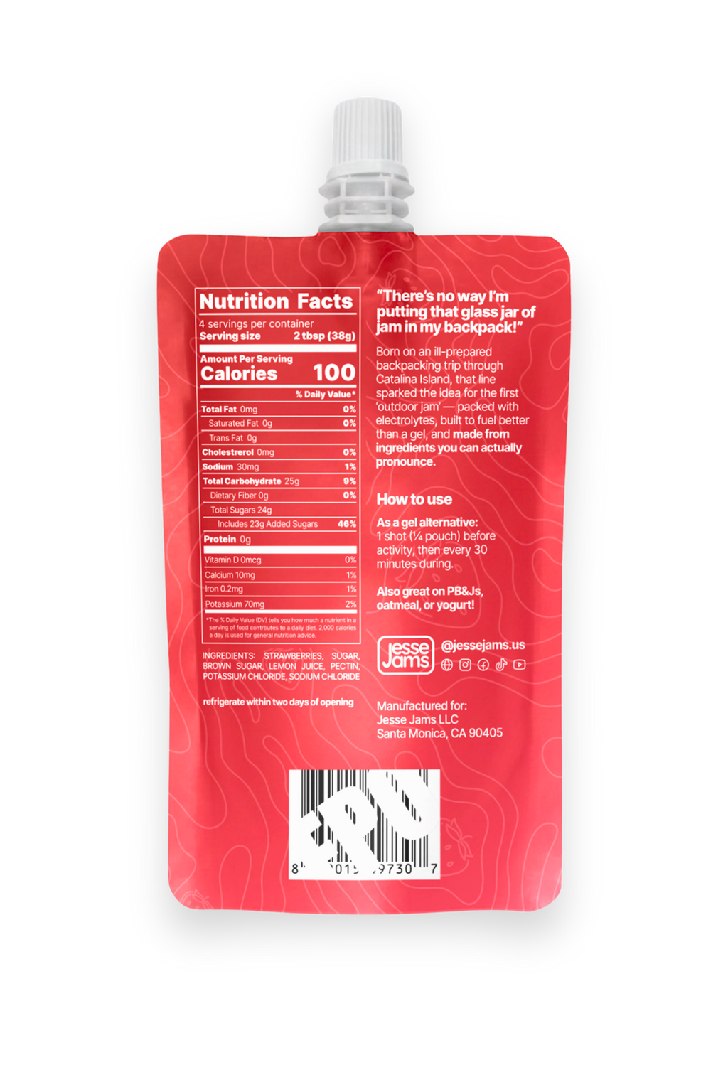jam with electrolytes