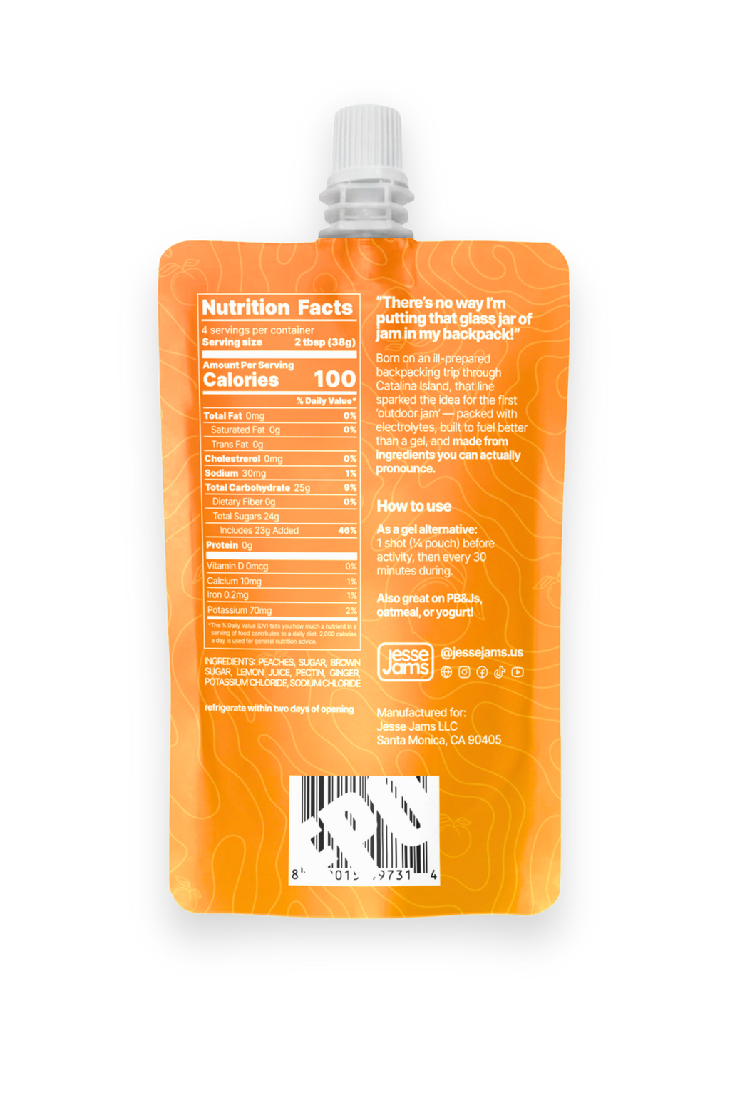 jam with electrolytes