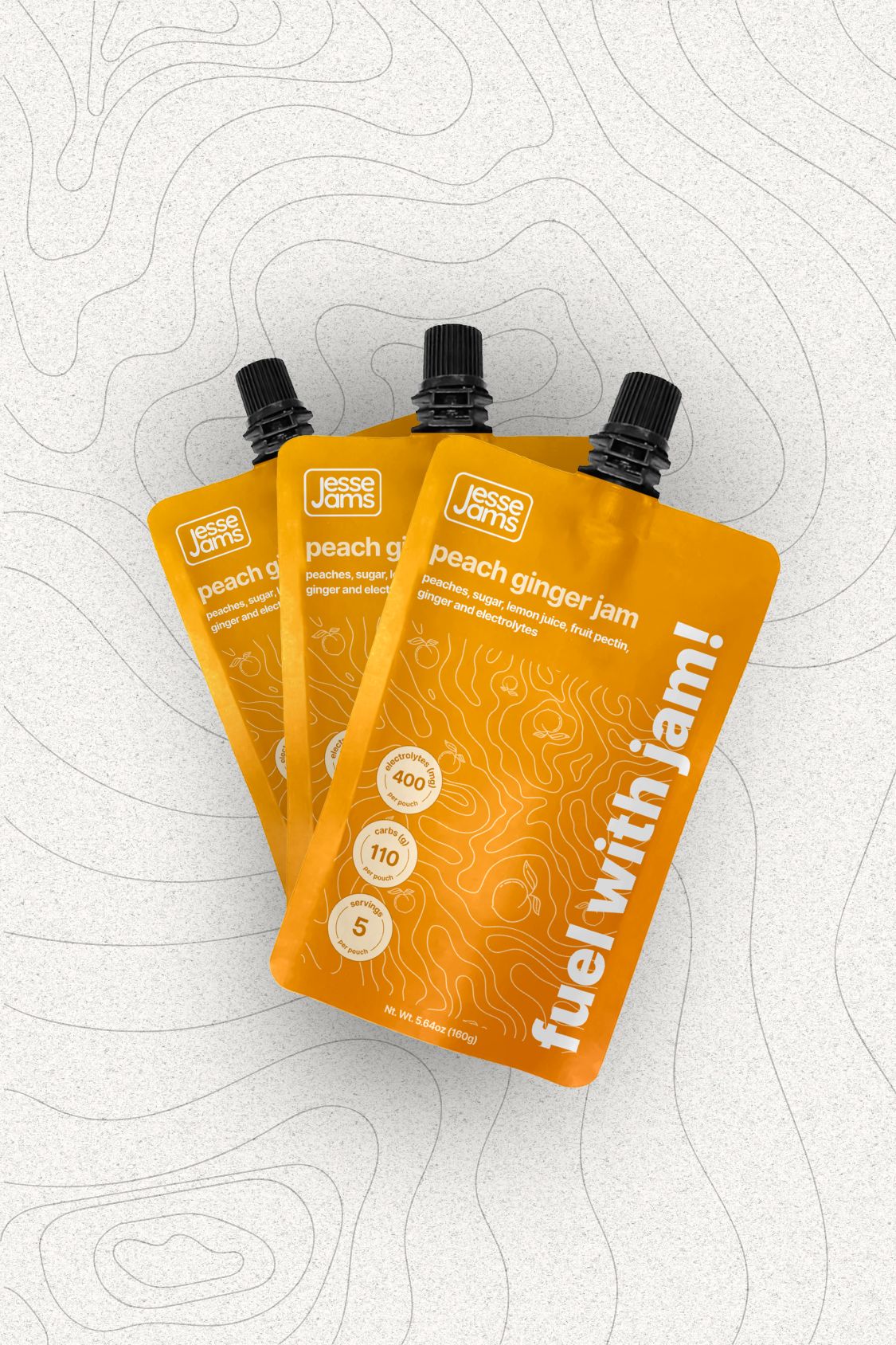 peach ginger (3 pack)